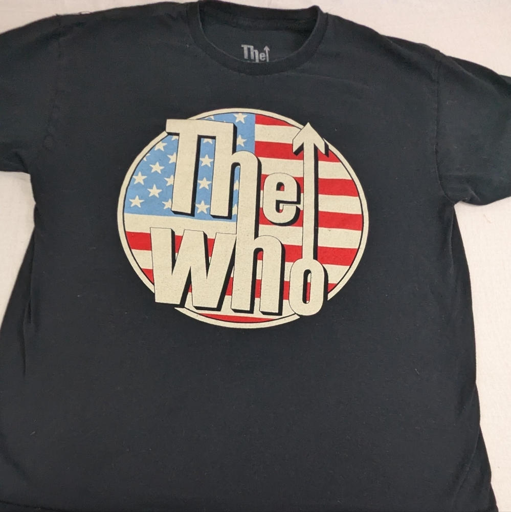 The Who 2022 North American Tour with Concert Cities on Back XL